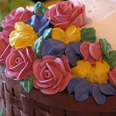 cake icing flowers